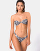 Image de Dita Bikini Top in Dalmatian