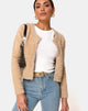 Image de Doma Cardigan en maille camel