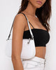Image de Gigi Shoulder Bag in Croc White