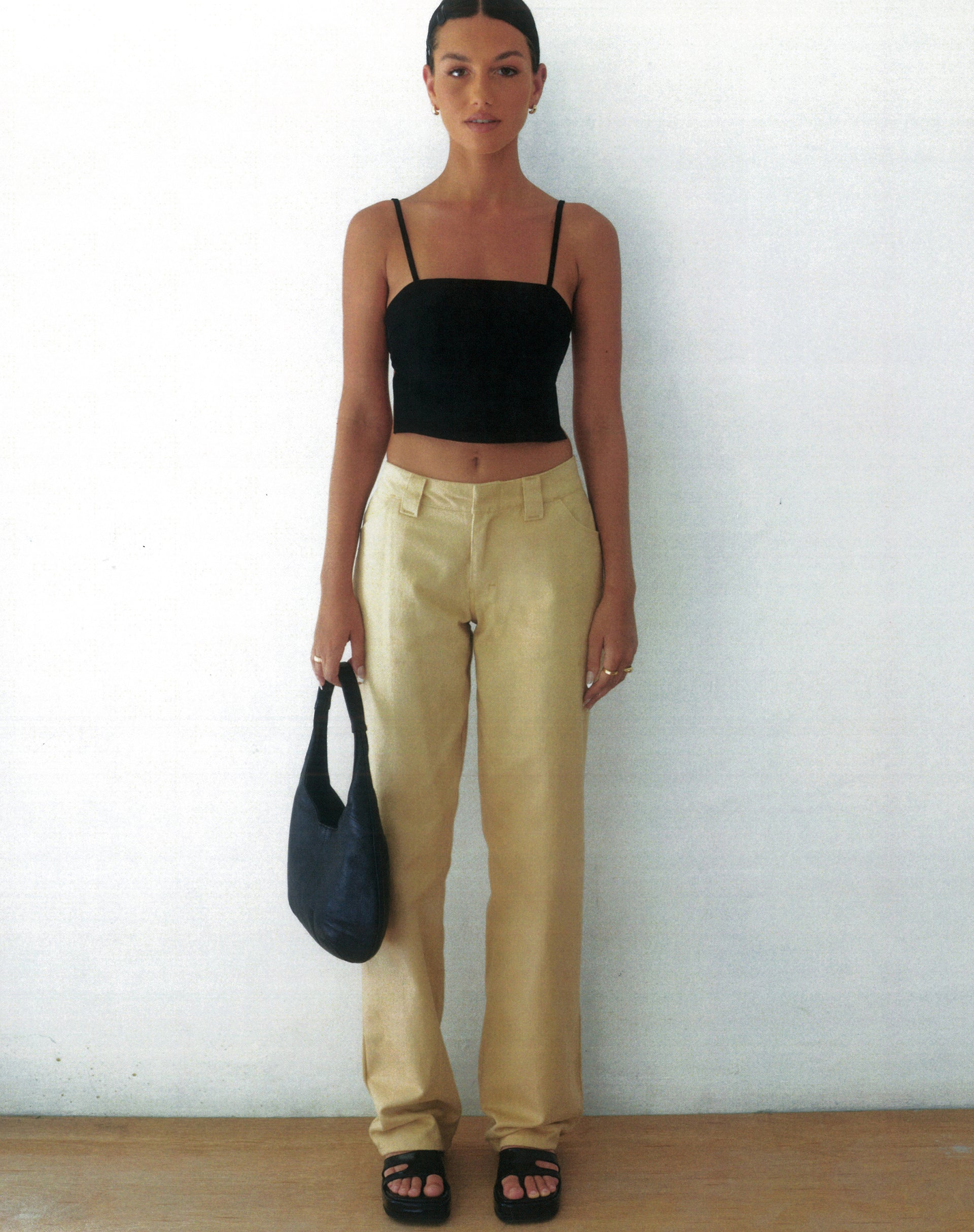Image de Motel X Olivia Neill Kana Trouser in Tan