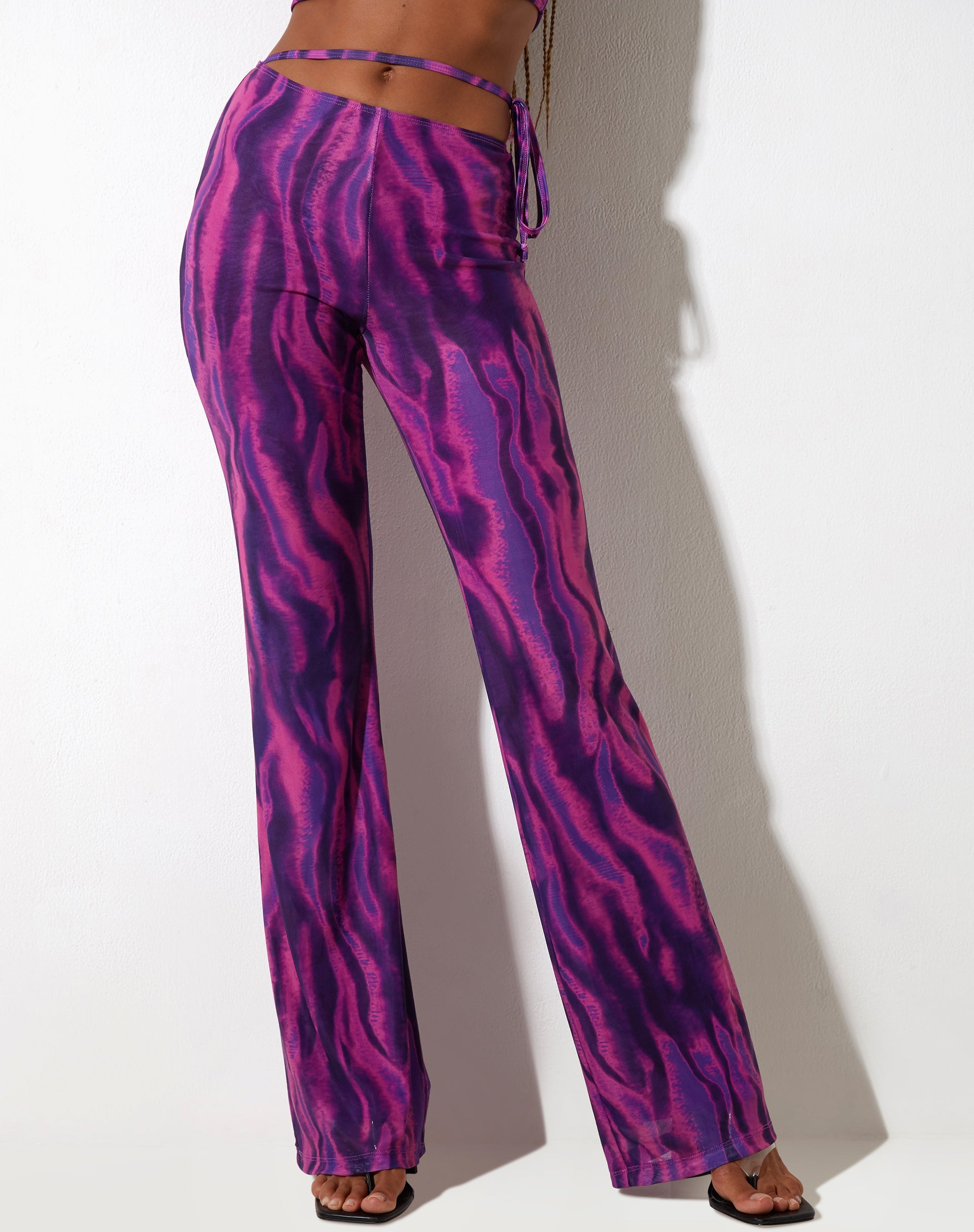 Image du pantalon Eda en Tropical Rave Pink