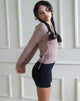 Image de Edelie Wrap Cardigan in Blush