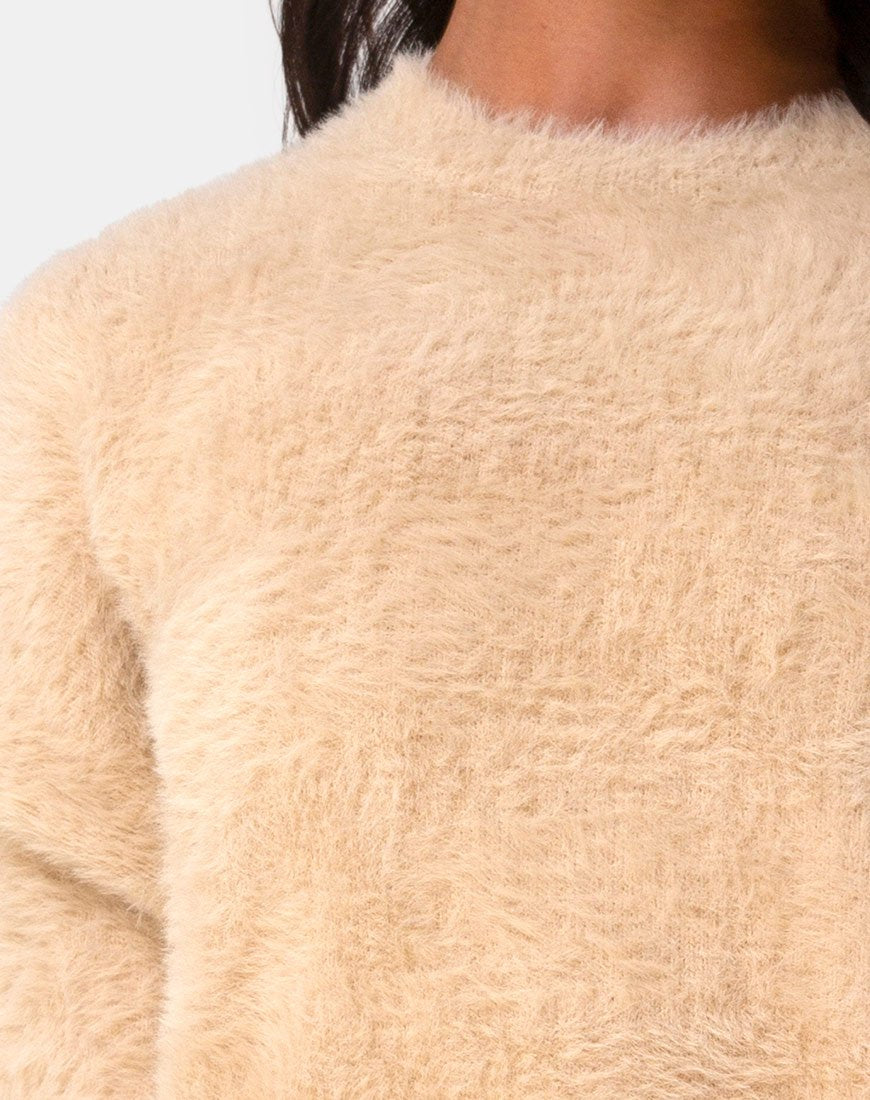 Image du pull Edgen en maille sable