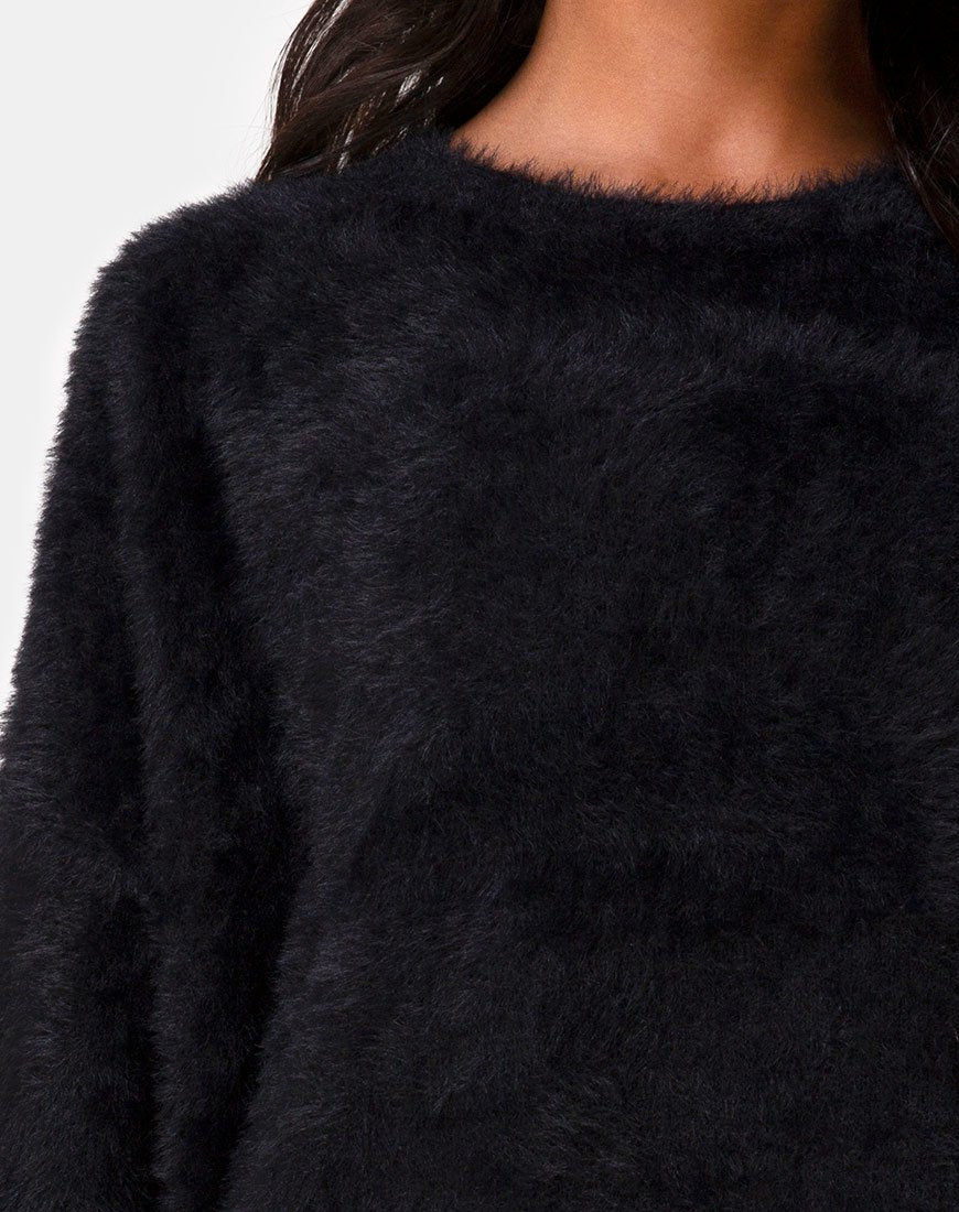 Image de Edgen Jumper in Knit Black