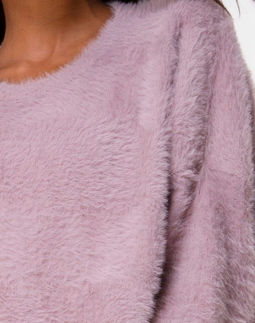 Image du pull Edgen en tricot Mauve