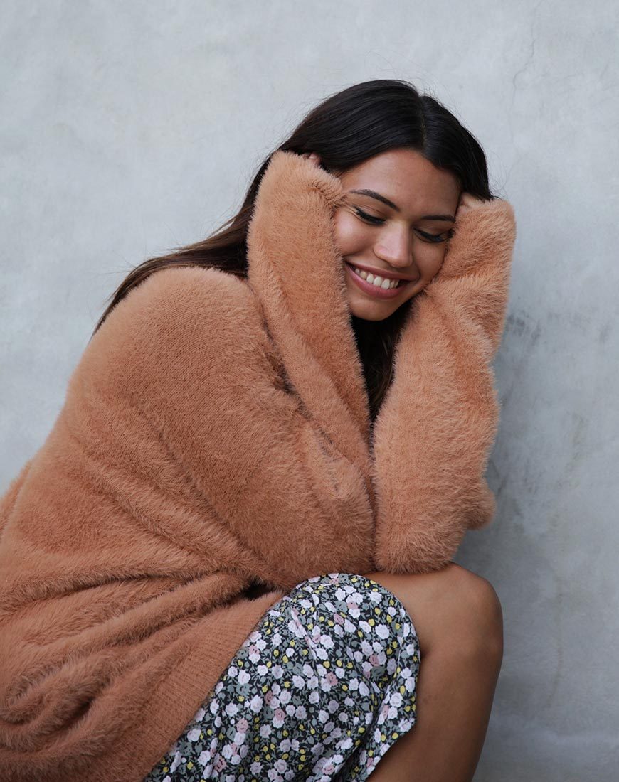 Image de Edgen Jumper in Knitted Tan