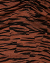 Tigre abstrait marron