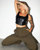 Image de Elci Corset Top in Pu Black