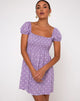 Image de Eldre Dress in Daisy Field Lavender