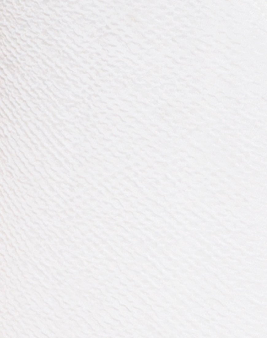 Image de Elkin Maillot de bain en blanc texturé