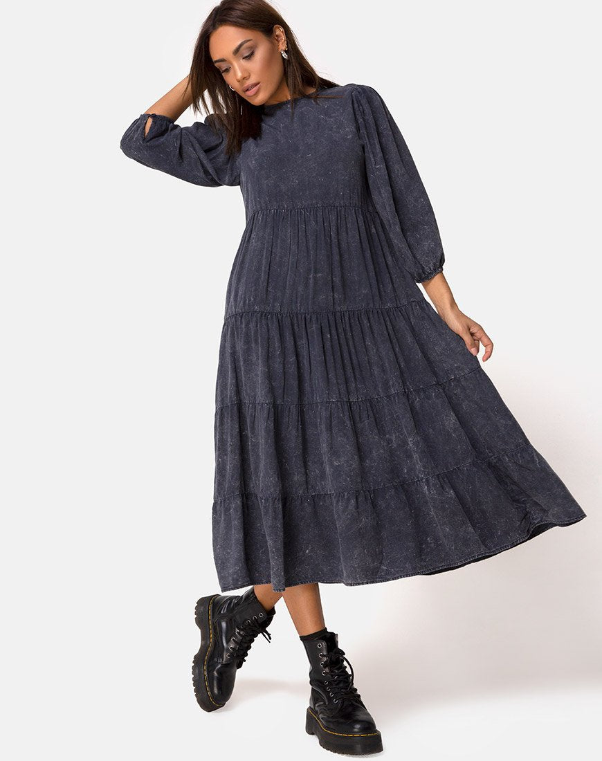 Image de Magnolia Dress in Wash Out Black