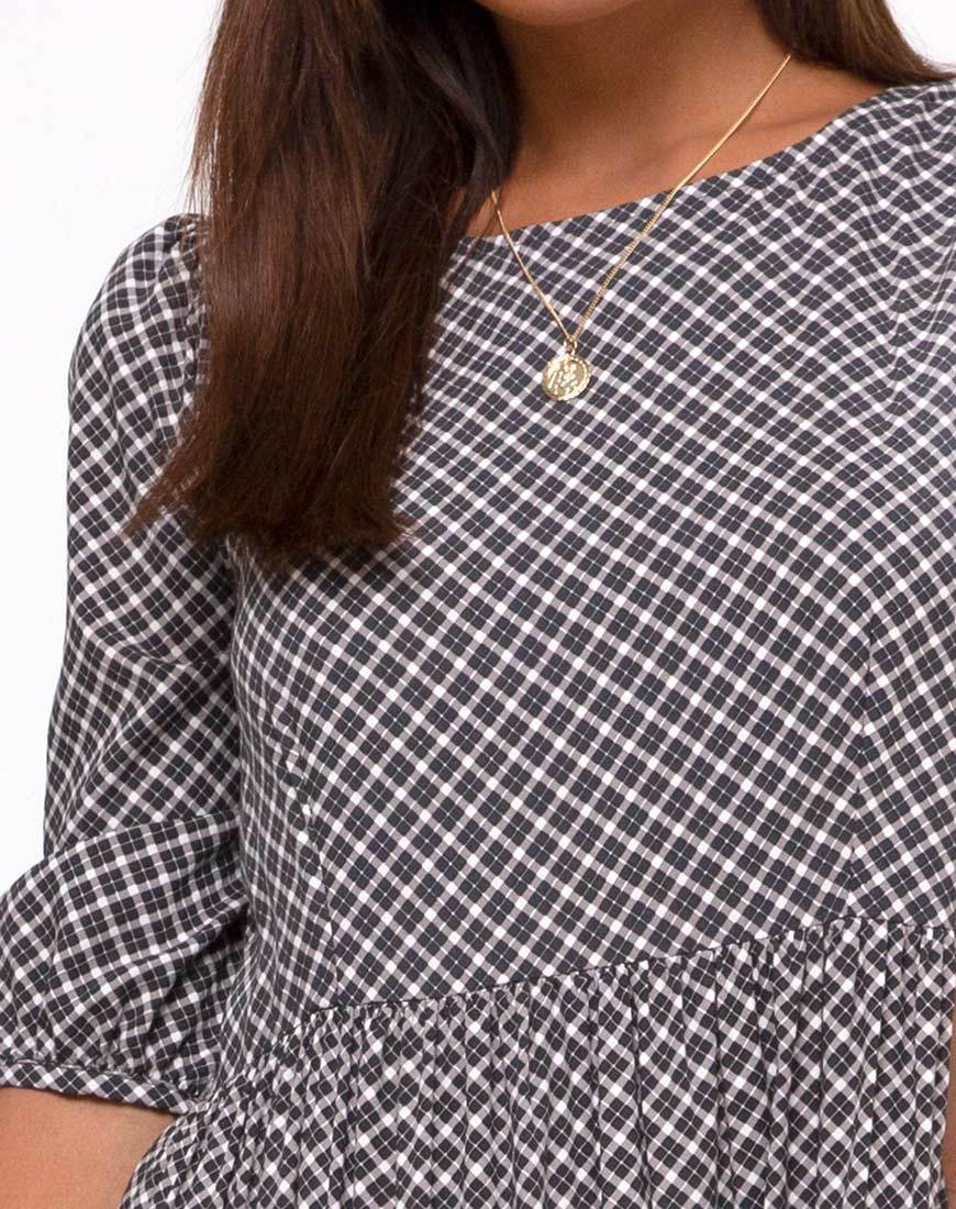 Image de Ellery Maxi Dress in Check it Out Black