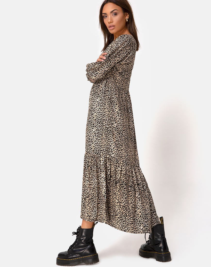 Image de Ellery Dress in Rar Leopard Brown
