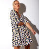 Image de Elna Babydoll Dress in Daisy Love Black