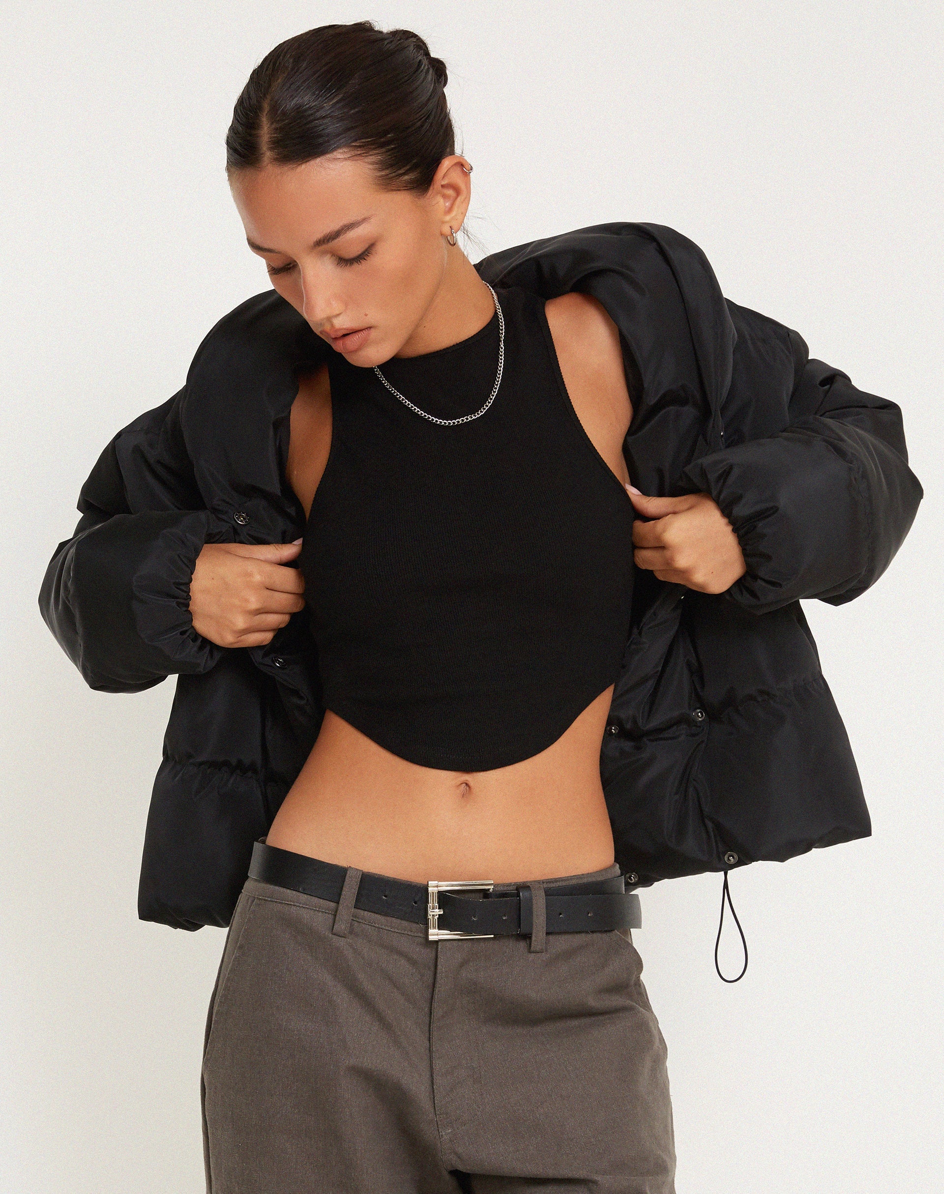 image de Eloise Vest Top in Black