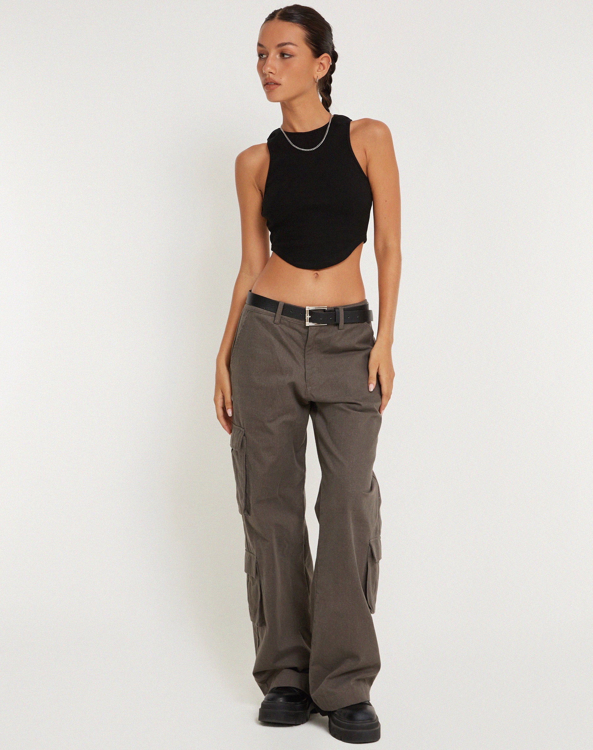 image de Eloise Vest Top in Black