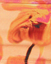 Orchidée floue Pêche
