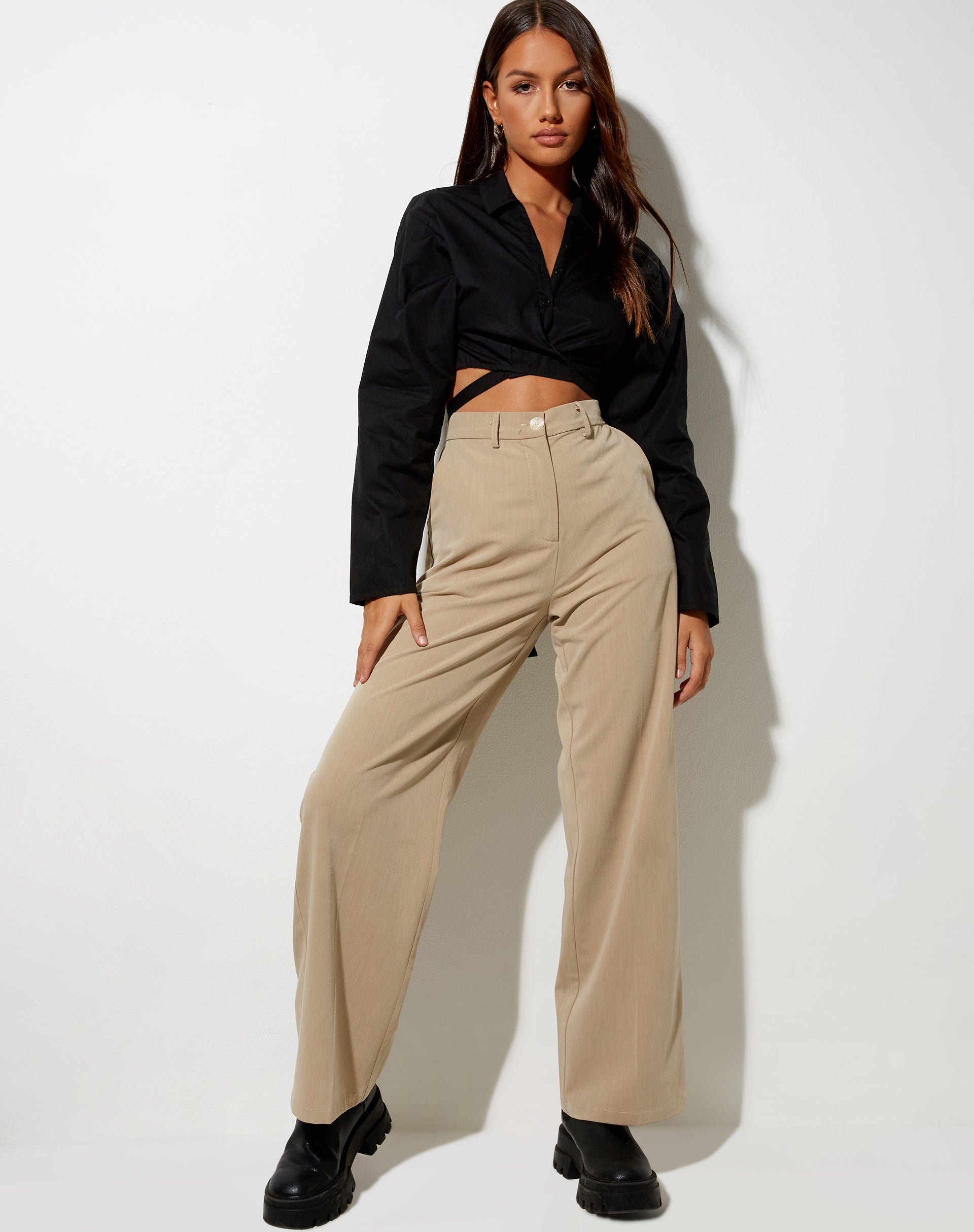 Image de Elyse Crop Top in Black