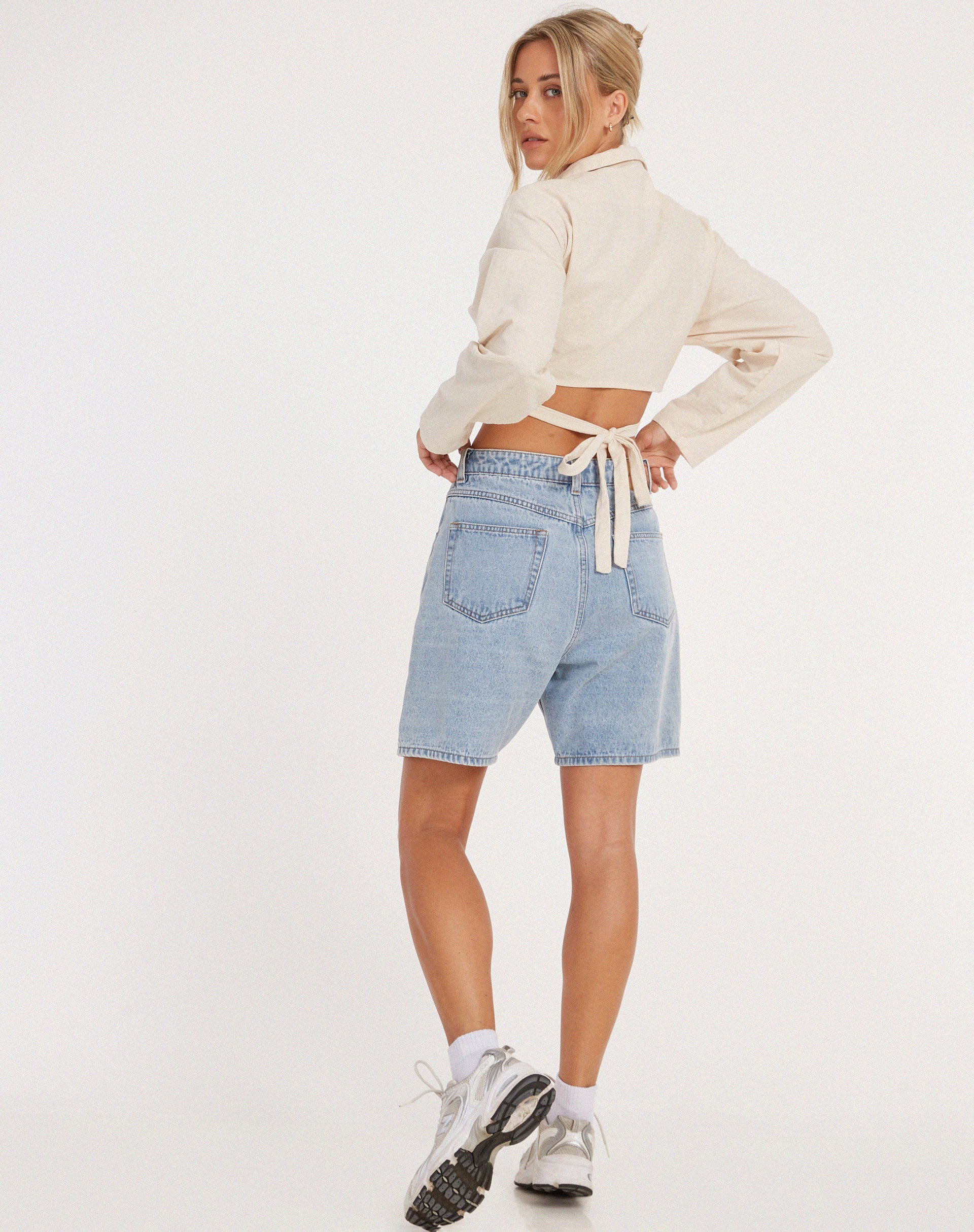 image de Elyse Crop Top in Ecru