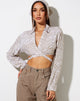 Image de Elyse Crop Top in Tonal Zebra