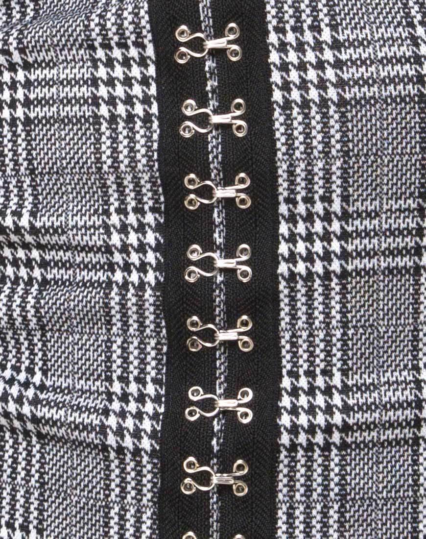 Image of Ena Bodycon Dress in Hook and Eye Charles Check