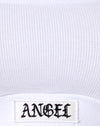 Ange blanc brodé