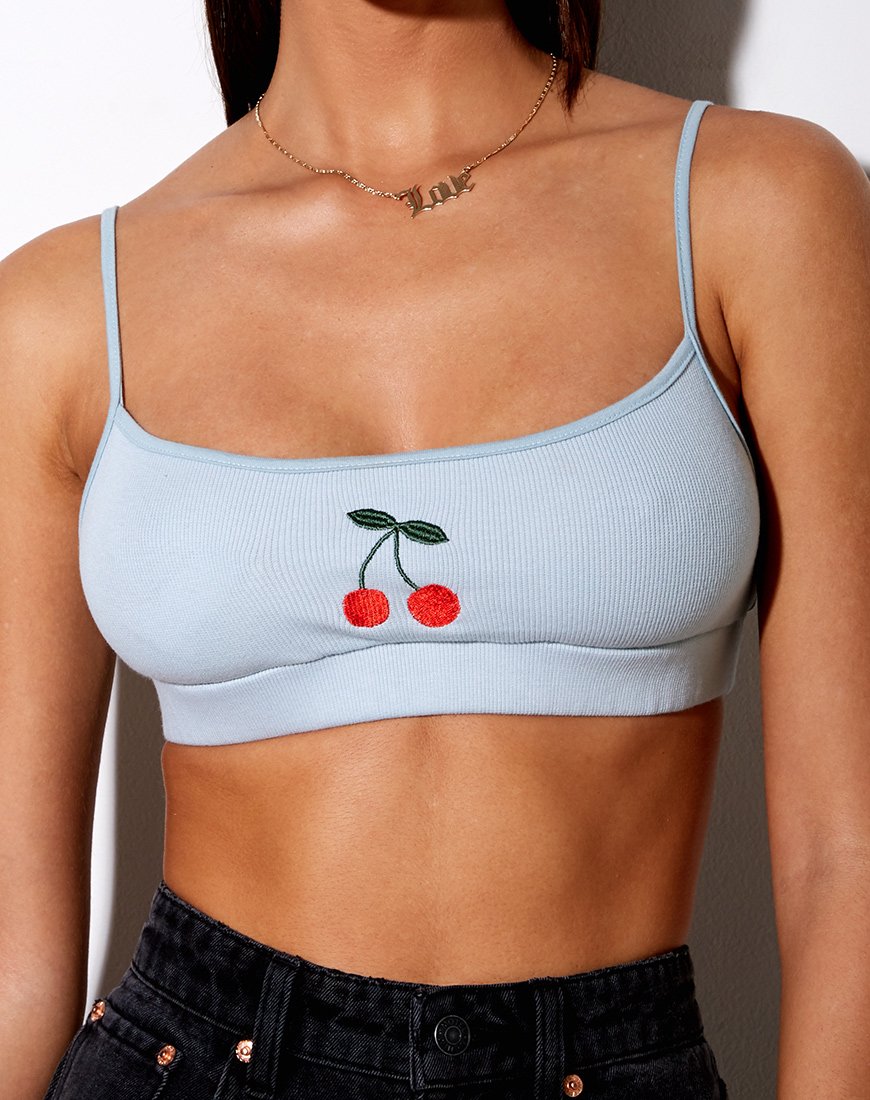 Image de Esme Bralet in Baby Blue Cherry Embro