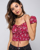 Image de Evane Crop Top in Soheila Floral