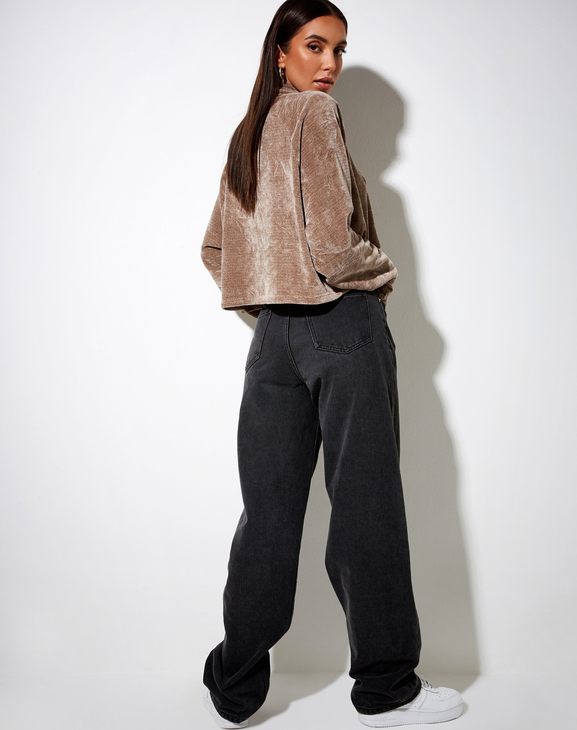 Image de l'Evie Jumper in Chenille Brown