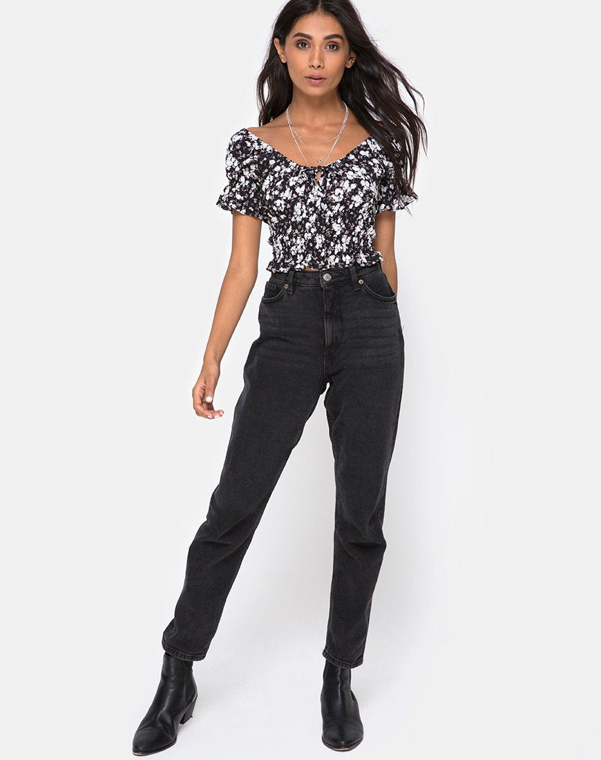 Image de Evony Top in Dark Wild Flower