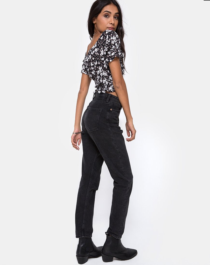 Image de Evony Top in Dark Wild Flower