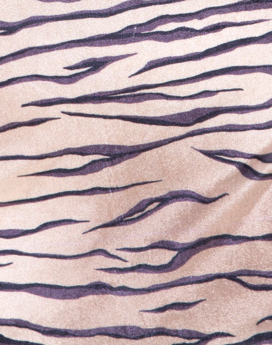 Image de la jupe Ewi en velours Golden Tiger
