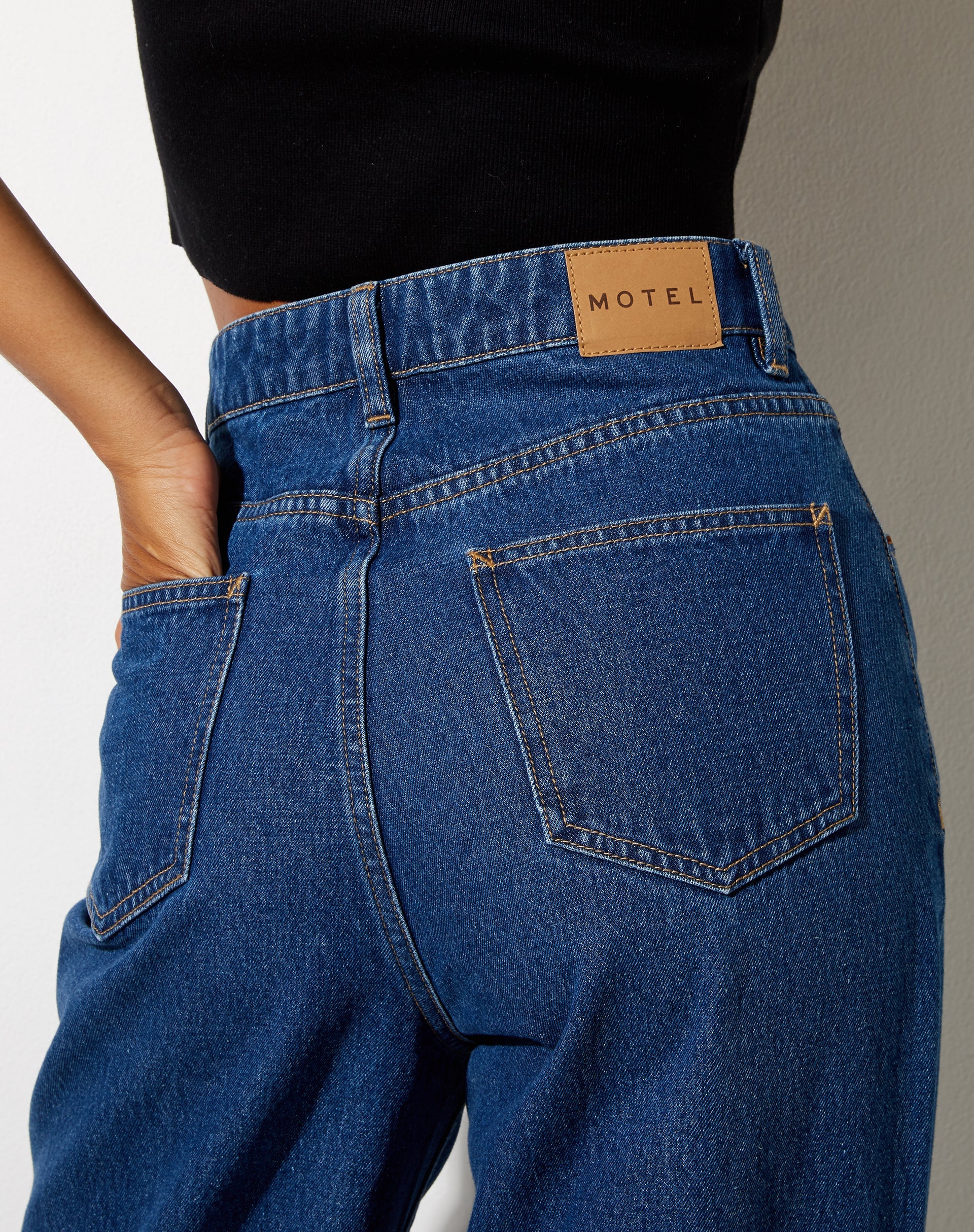 Image de Jean extra-large en bleu classique