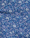  Rétro Floral Bleu