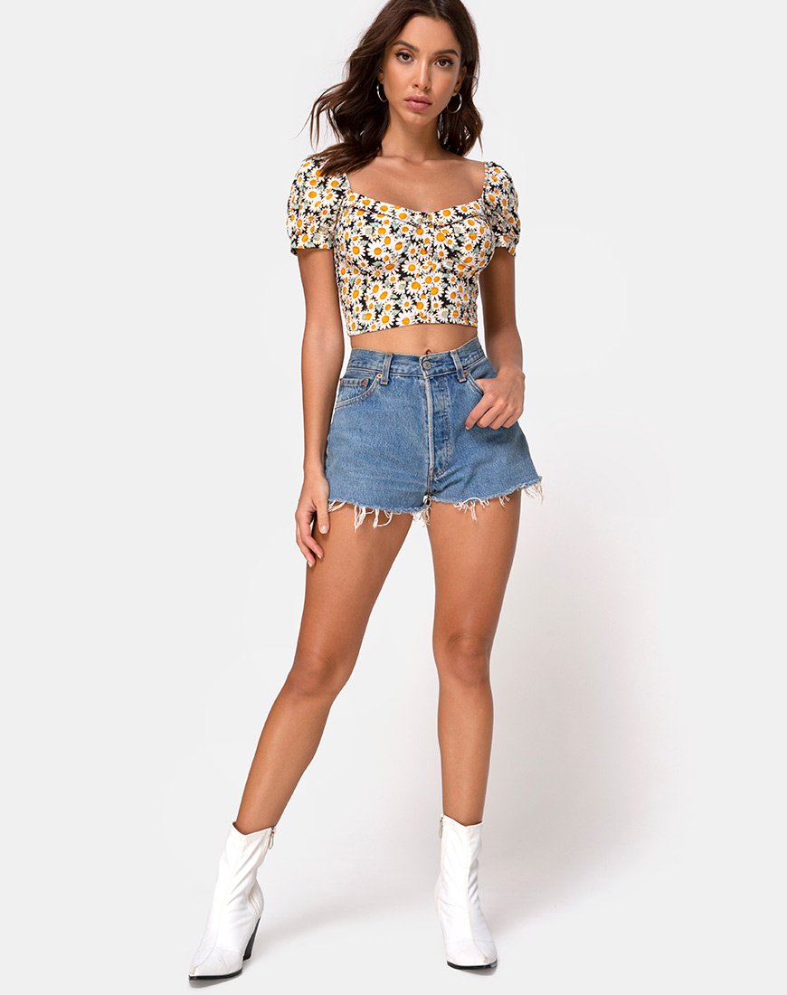 Image de Fahrani Top in Delightful Daisy