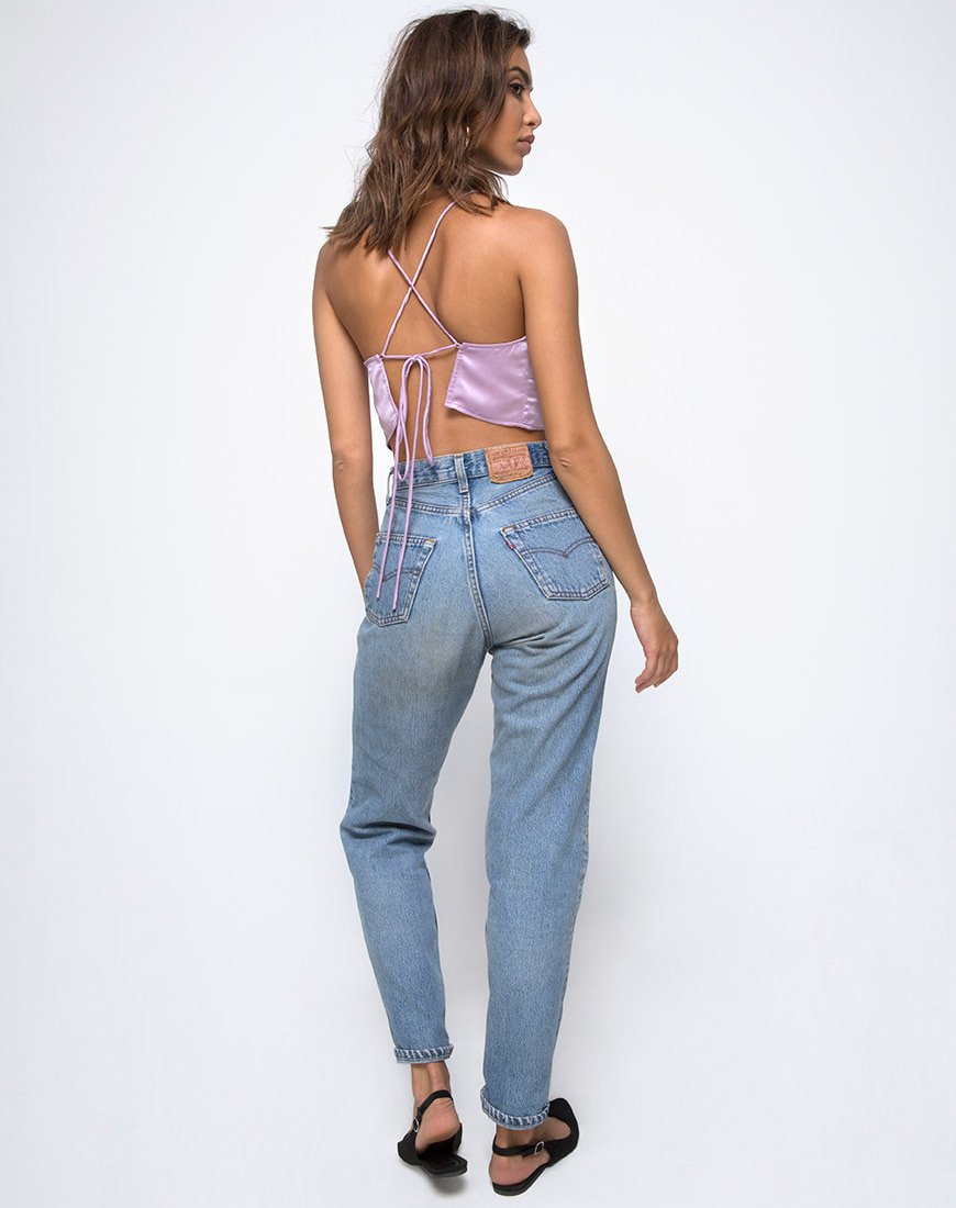 Image de Fair Cami Top in Satin Lilac