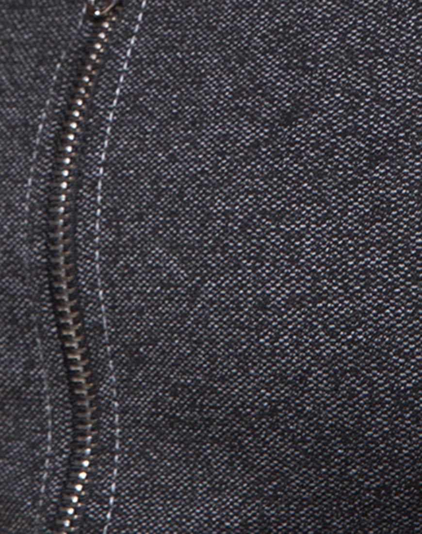 Image de Fallon Crop Top in Denim Black