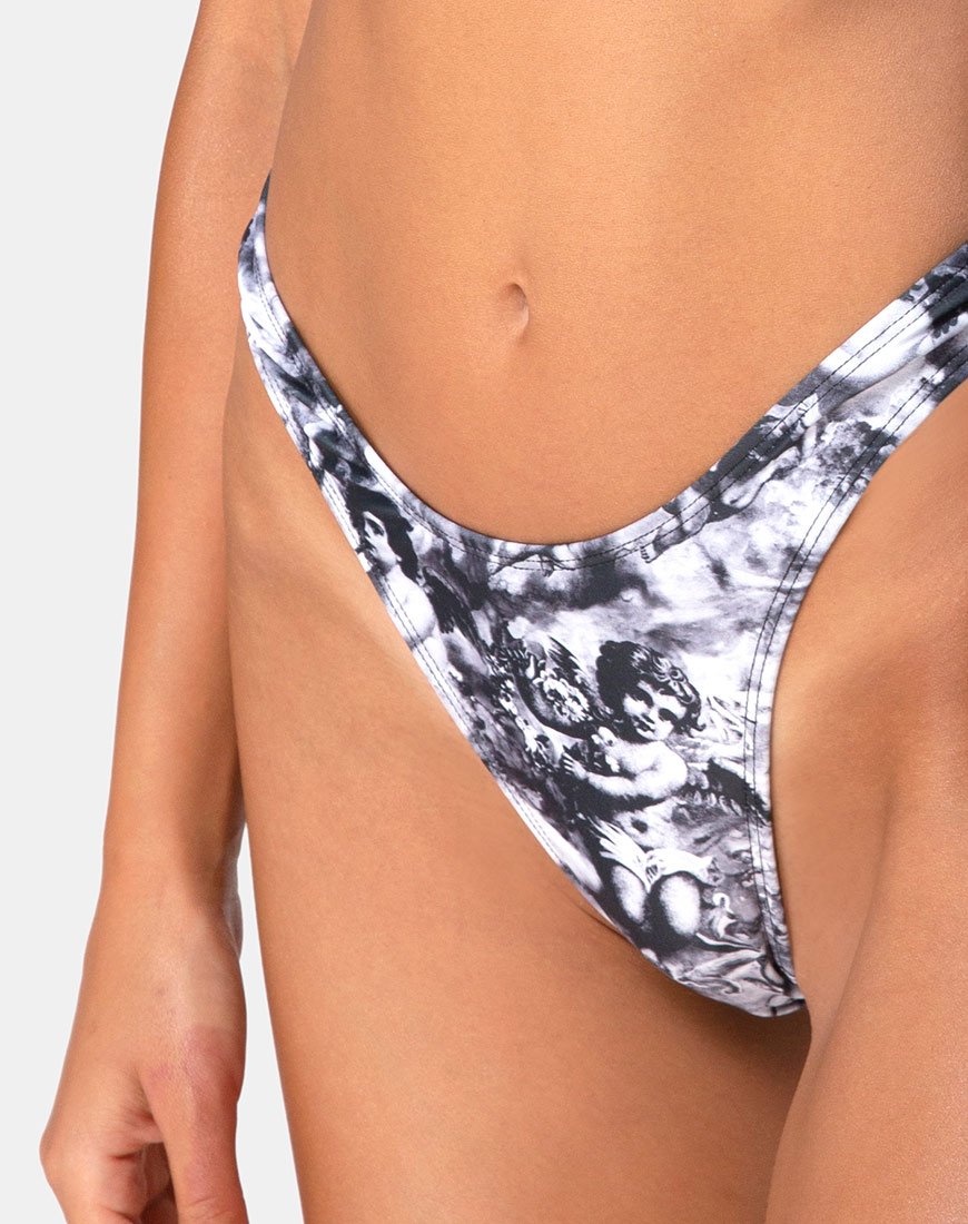 Image de Farida Bas de bikini en gris chérubin