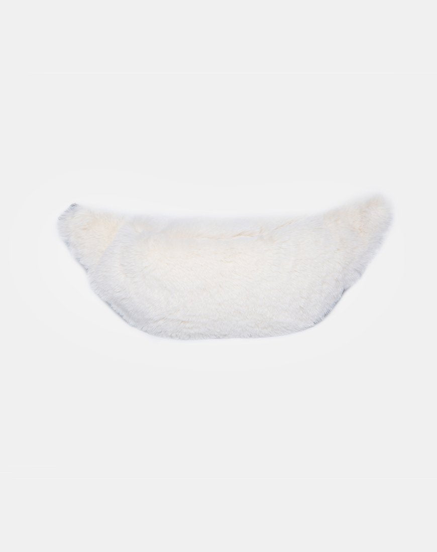 Image de Bumbag en fourrure blanche