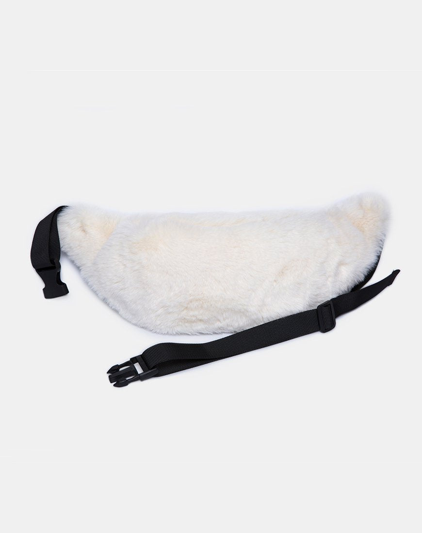 Image de Bumbag en fourrure blanche