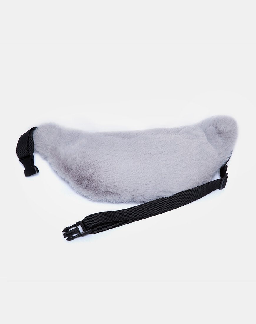 Image de Bumbag en fourrure grise