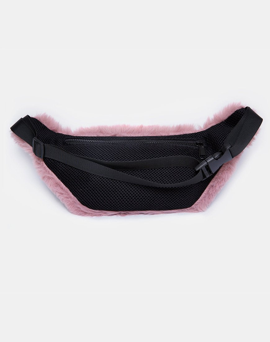 Image de Bumbag en fourrure rose