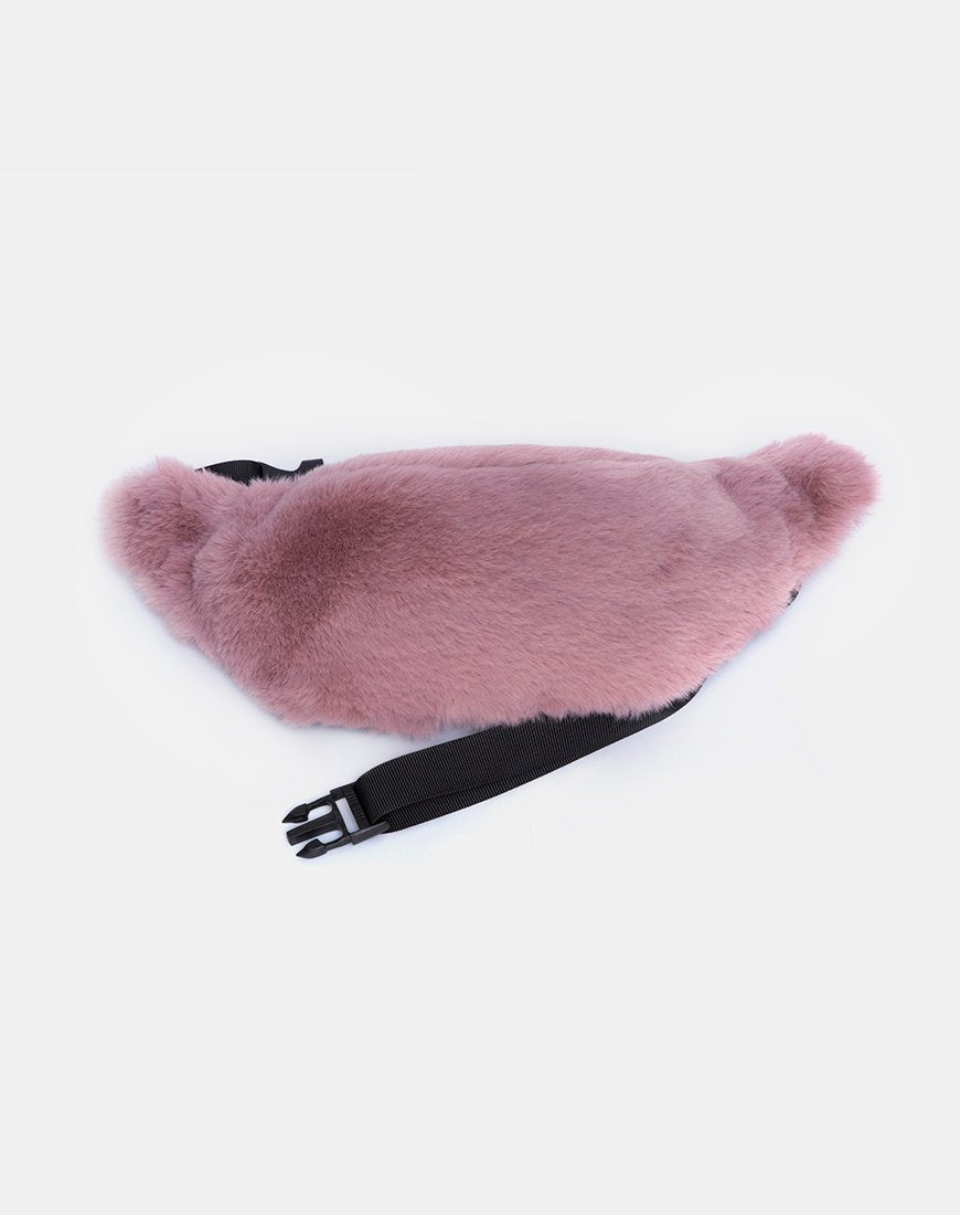 Image de Bumbag en fourrure rose