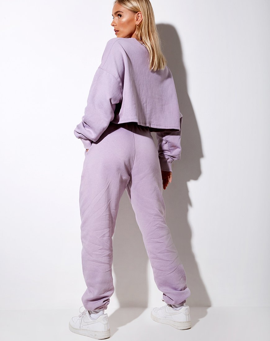 Image de Basta Jogger en Violet Angel Embro White