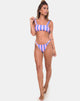 Image de Febe Bikini Bottom in Fairground Stripe (Bas de bikini à rayures)
