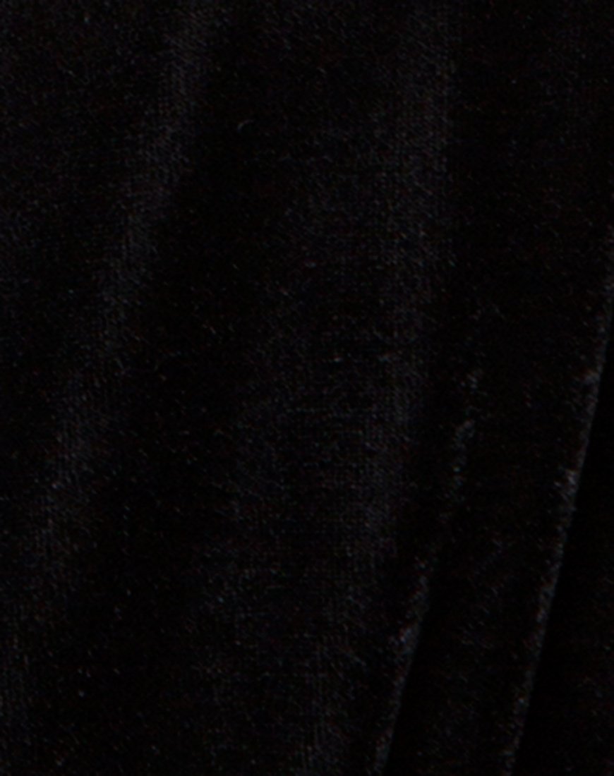 Image de Fern Bodice en velours Diamond Black
