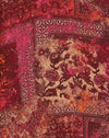 Paisley abstrait rouge