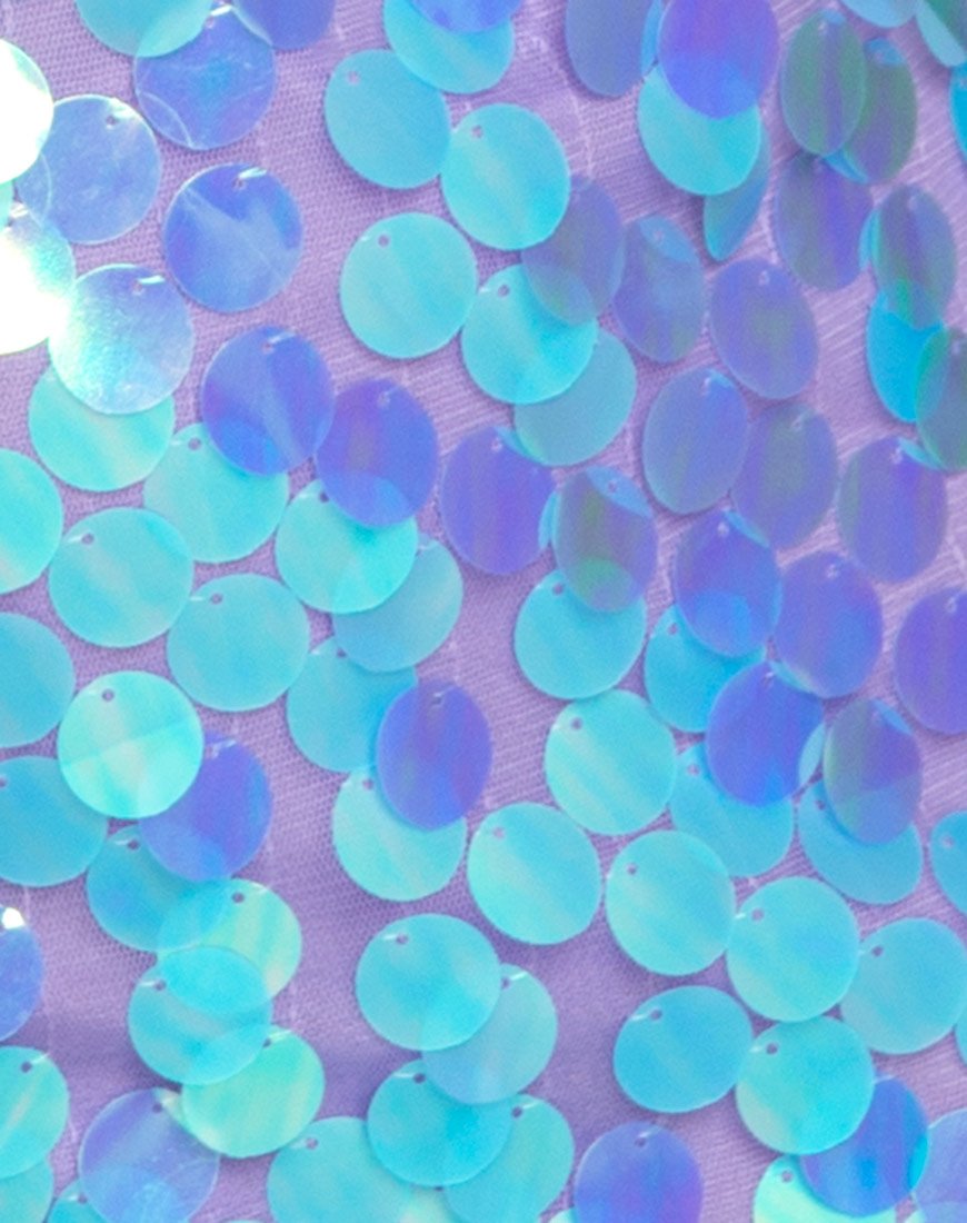 Image of Finn Dress in Mermaid Disc Sequin