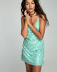 Image de Finn Dress in Disc Sequin Mint