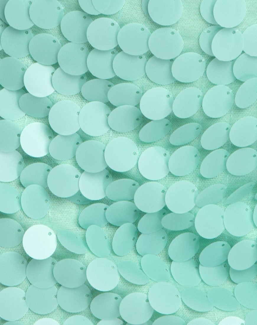 Image de Finn Dress in Disc Sequin Mint